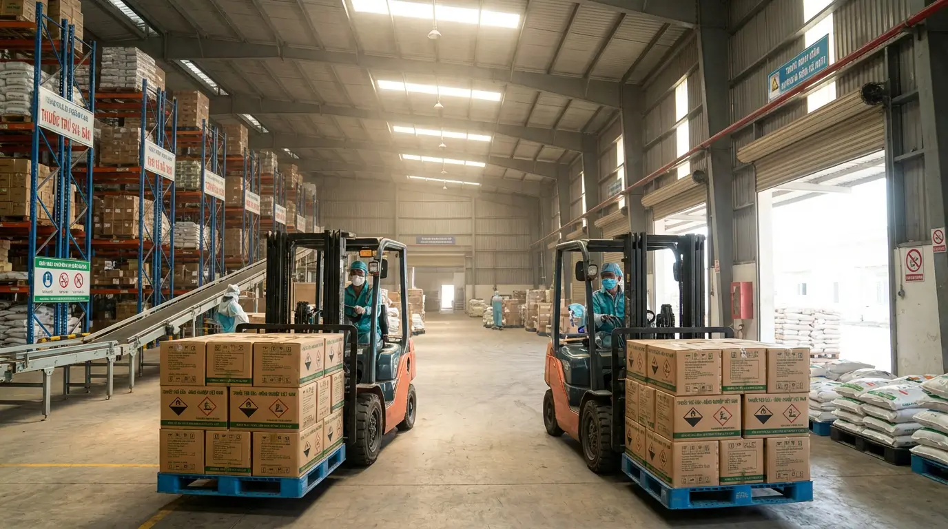 Kho lưu trữ đạt chuẩn GSP